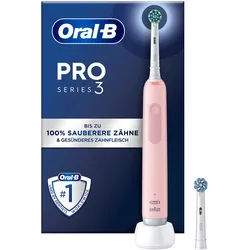 Oral-B - Elektrische Zahnbürste 'Pro 3 Cross Action' Pink 1 St