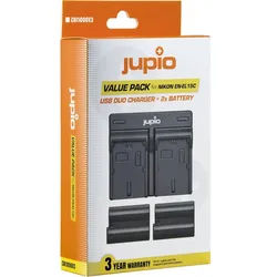 Jupio Value Pack: 2x Battery EN-EL15C 2100mAh| Preis nach Code SOMMER
