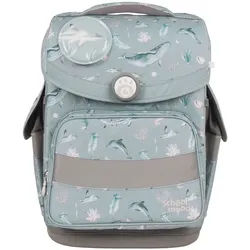 School-Mood Timeless Schulranzenset 7-teilige Aqua (Nordic Collection)