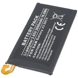 Akku passend für Samsung Galaxy J3 2017, Li-Polymer, 3,85V, 2600mAh, 10,0Wh, built-in, ohne Werkzeug