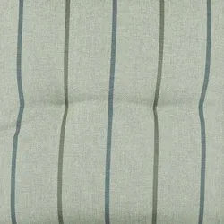 Xxxl Sesselauflagenset , Hellgrün , Textil , 2-teilig , Streifen , Füllung: Schaumstoff, Vlies , 50x7x108 cm , Oeko-Tex® Standard 100 , pflegeleicht, hochwertige Qualität, langlebig, für den Außenbereich geeignet, mittels Bändern zu befestigen, mittels Gurtband zu befestigen, Wendekissen , Gartenmöbel, Gartenpolster & Auflagen, Sesselauflagen
