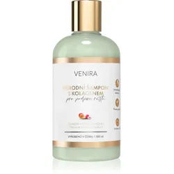 Venira Shampoo for Hair Growth Naturshampoo mit Kollagen mit Duft Mango-Lychee 300 ml