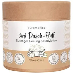 puremetics Pflege KoerperpflegeShea Care3in1 Intensiv-Dusch-Fluff 300 g