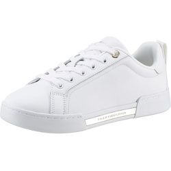 Tommy Hilfiger Plateausneaker »CHIQUE COURT SNEAKER«, mit Detail im Plateau TOMMY HILFIGER weiß 38