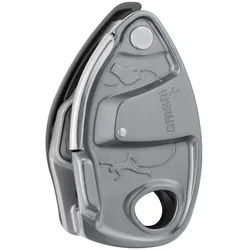 PETZL - Sicherungsgerät mit Blockierunterstützung - GRIGRI Plus Grau