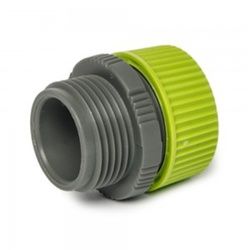 Schlauchstück von 1/2" zu Außengewinde 3/4" Adapter für Wasserschlauch LIME LINE Bradas 0873