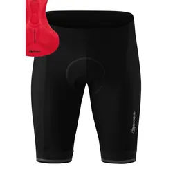 Gonso Fahrradhose SITIVO M 0 Herren Radhose mit innovativem Sitzpolsterkonzept rot|schwarz M