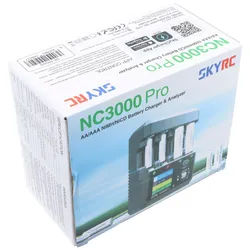 SkyRC NC3000 Pro intelligentes Ladegerät mit Analyse-Funktion für NiMH/NiCD Akkus der Größe AA, AAA