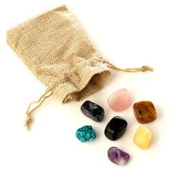 Mini Chakra-Heilsteine 7er Set (pro Stück)