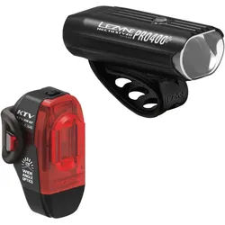 Lezyne Beleuchtungsset Hecto Drive Pro 400+ StVZO / KTV Drive StVZO