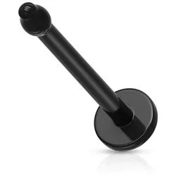 Order & Smile Schmuck Nasenpiercing Nasen Retainer: Nasenpiercing Stecker Bioflex schwarz