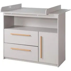 Roba Wickelkommode Lea , Holzwerkstoff , 2 Schubladen , Rechteckig , 107x98x75 cm , Babymöbel & Kindermöbel, Babyzimmer, Wickelkommoden & Zubehör, Wickelkommoden