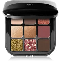 KIKO Milano Glamour Multi Finish Lidschattenpalette Farbton 03 Wine Notes 2.5 g