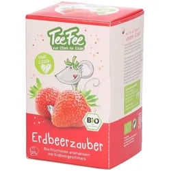 TeeFee - Erdbeerzauber Bio Früchtetee Kindertee Tee 20 St