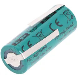 Akku NiMH 2150mAh 4/5A, 43x17mm passend für Braun Oral-B Triumph Serie (bitte Maße prüfen)