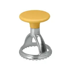 Metaltex Ravioli-Ausstecher, rund, Nudelausstecher mit stabilem Griff und Metallteile aus Aluminium, 1 Stück, Ø 5 cn