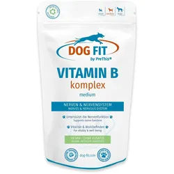 DOG FIT by PreThis® Vitamin B für Hunde ¬a Veganer B-Komplex (medium) Kapseln 20 GR