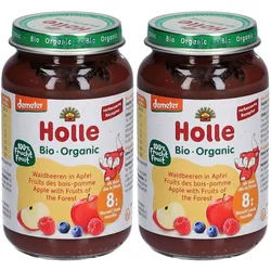 Holle Bio Waldbeeren in Apfel ab dem 8. Monat