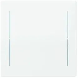 Busch-Jaeger Tastwippe KNX free@home Kunststoff LFAW/A.2.63.11-866 Edelstahl Thermopl 2-fach