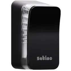 Satino Lufterfrischer Eco, AR1 kompatibel, Autonomer Duftspender für Frische in Waschräumen, Farbe: schwarz