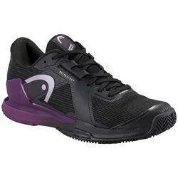 Head Tennisschuhe Sprint Pro 4.0 Clay/Sandplatz 2025 schwarz/purple Damen
