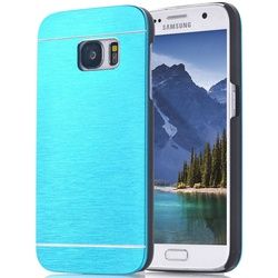 Aluminiumhülle für Samsung Galaxy S7 - Hellblau