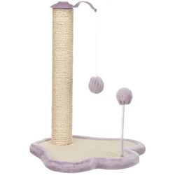 TRIXIE Junior Kratzpfote mit Stamm, 50 cm, natur / flieder