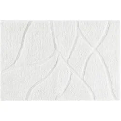 Badematte Leave Naturfarben ca. 60x90cm