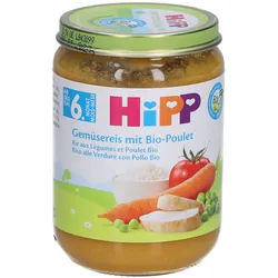 HiPP Gemüsereis mit Bio-Poulet ab 6 Monaten