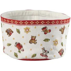 Brotkorb VILLEROY & BOCH "Brotkorb Toy's Delight ø 24 cm bunt", bunt, L:24cm, Lebensmittelaufbewahrungsbehälter, Brotkorb