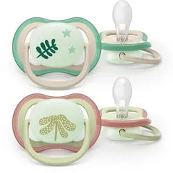Philips Avent Ultra Air Day&Night SCF376/31 6-18m Schnuller Neutral 2 St.