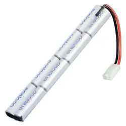 eneloop Racing AkkuPack 9,6 Volt 2000mAh mit Tamiya Stecker, 200 x 29 x 14,5mm