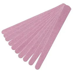 Niegeloh Solingen Saphir-Nagelfeile Sandblattfeilen, 10 Stück, rosa/Natur, 1-tlg. rosa