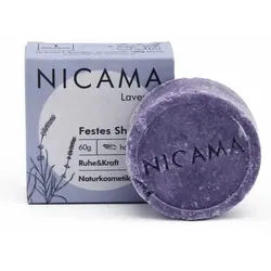 Nicama Festes Shampoo Lavendel 60g 60 g Unisex