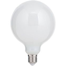 LED-Globelampe E27 9W G125 2.700K opal dimmbar