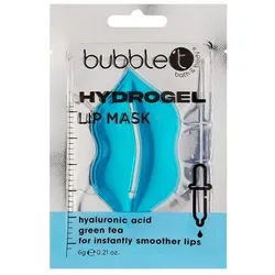 Bubble - Hydrogel-Lippenpflaster Hyaluronsäure und Grüntee Maske 1 St