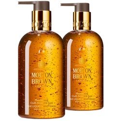 Molton Brown Mesmerising Oudh Accord & Gold Handwash Doppelpack (2er Set) Seife 600 ml