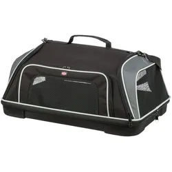 TRIXIE Tiertransporttasche Airline Flugzeugtasche Tier Tasche BOARDING bis 7 kg grau|schwarz