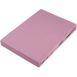 Novel Boxspring-Spannleintuch , Mauve , Textil , 140x220 cm , in Übergrößen erhältlich, geeignet für Boxspringbetten , Heimtextilien, Bettwäsche & Leintücher, Leintücher, Spannleintücher Boxspringbett