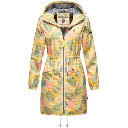 NAVAHOO Damen Funktions Regen Mantel 3 in 1 Outdoor Jacke Übergangsjacke Parella