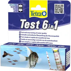 Tetra Test-Streifen 6 in 1, 25 St.