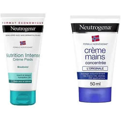 Neutrogena® Creme für sehr trockene und beanspruchte Füße + Konzentrierte Handcreme Das Original