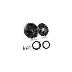 VW FOX POLO NEW BEETLE Lautsprecher Einbauset JVC Dual-Cone CS-V618 230 Watt 160 mm