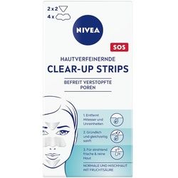 NIVEA Hautverfeinernde Clear-up Strips Reinigungscreme Damen