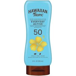 Hawaiian Tropic Insel Sport Breites Spektrum Sonnencreme SPF 50-8 Flüssigunze 236 ml