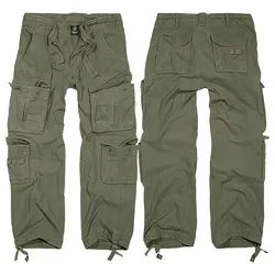 Brandit Outdoorhose Brandit Hose Pure Vintage grün XL
