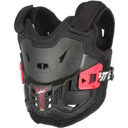 Leatt 2.5 Pro Kinder Brustpanzer, schwarz-rot