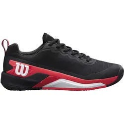 Wilson Tennisschuhe Rush Pro 4.5 Clay/Sandplatz 2025 schwarz/rot Herren