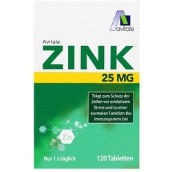 ZINK 25 mg Tabletten 120 St