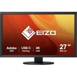 Eizo ColorEdge CS2740 Grafik Monitor - 68,4 cm 27 Zoll, LED, IPS-Panel, 4K UHD, Adobe RGB >99 %, DCI P3 90%, sRGB 100%, Höhe